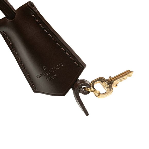 LOUIS VUITTON Brown Damier Leather Shoulder Bag - Picture 10 of 10